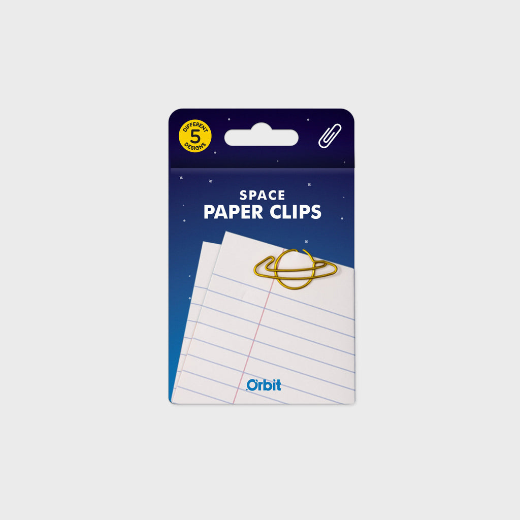 Space Paper Clips - Shaped clips from outer space