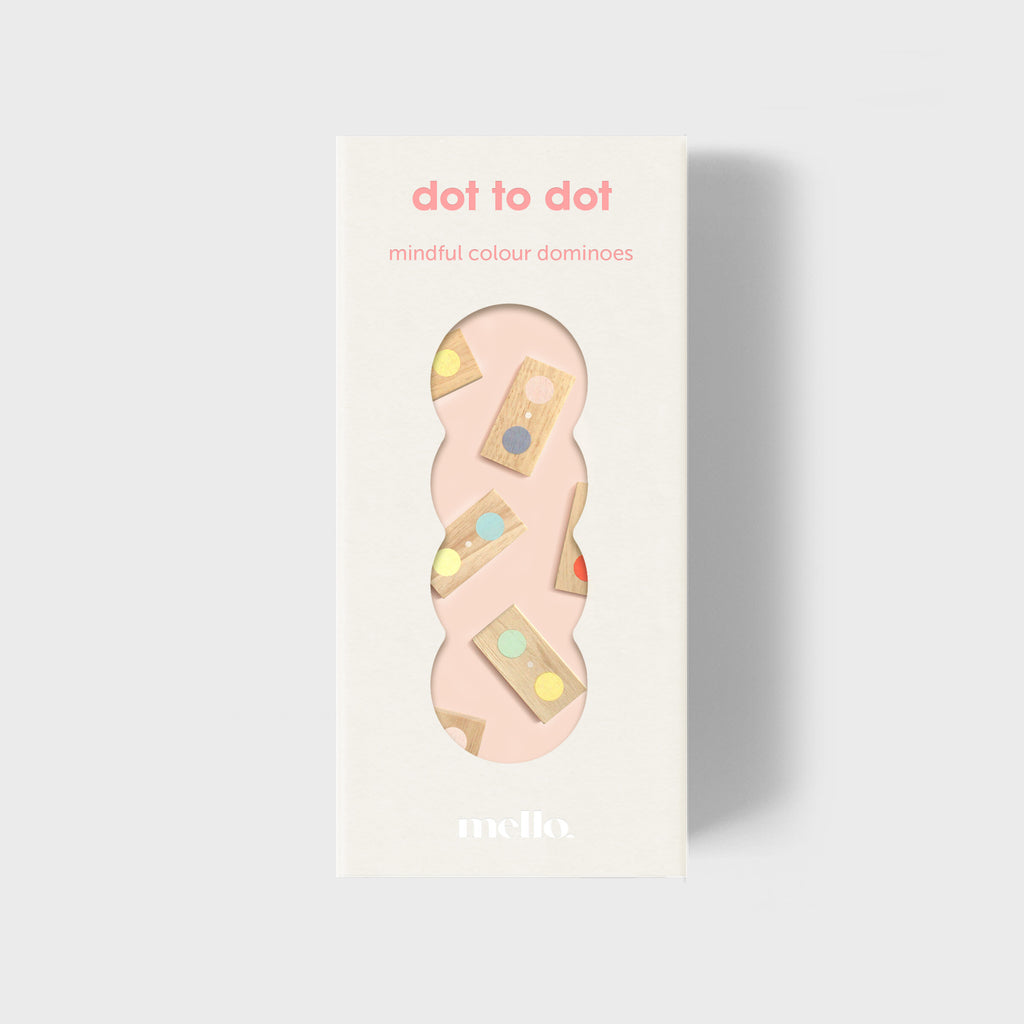 Dot to Dot - Mello colourful dominos game