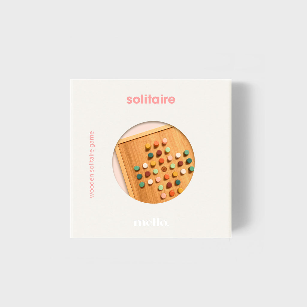 Colour Solitaire - Mello wooden solitaire set
