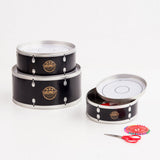 Drum Kit Storage Tins