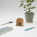 Wooden Elephant Stapler