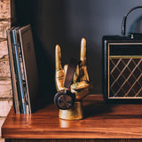 Rock On Headphone Stand (Gold or Black)