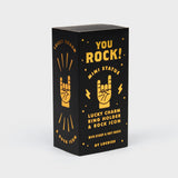 You Rock - Golden Rock Fingers Lucky Charm | SUCK UK