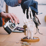 Skeleton Hand Tidy - White